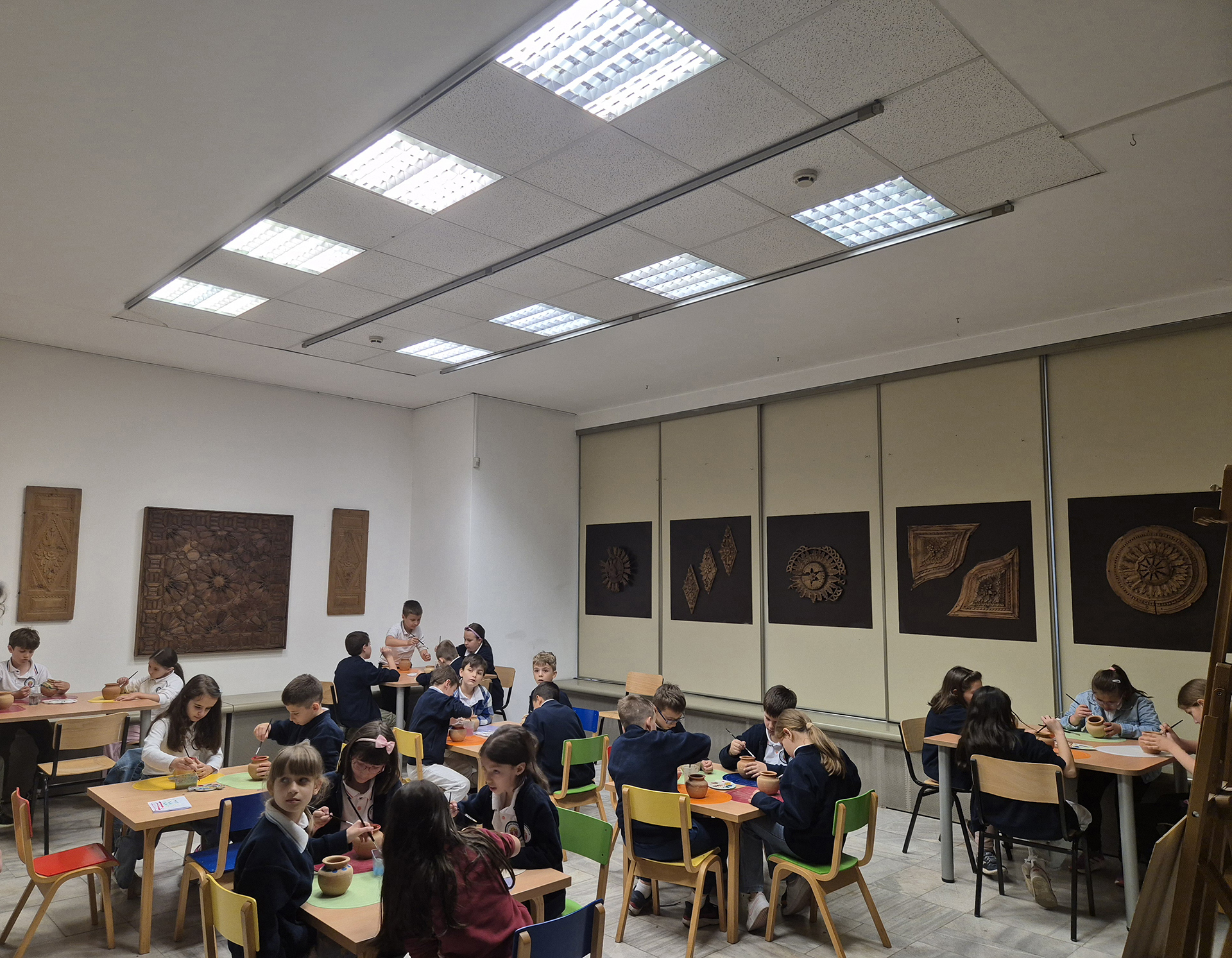 Во Центарот за едукација се реализираше проектот „Грнчарство“